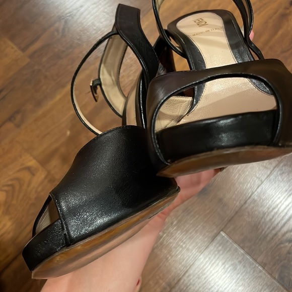 Fendi Zucca heels platforms shoes - Picture 10 of 17